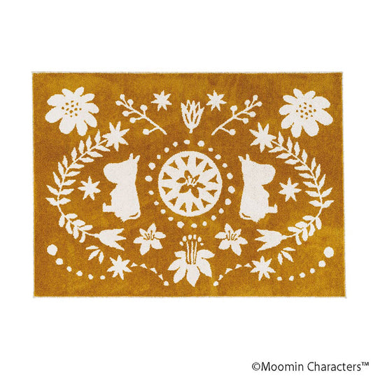 FOLK LINE RUG / フォーク ライン ラグ (#12 イエロー)