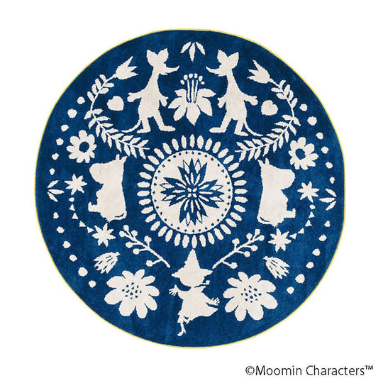 M FOLK LINE RUG / M フォーク ライン ラグ (#38 ネイビー)