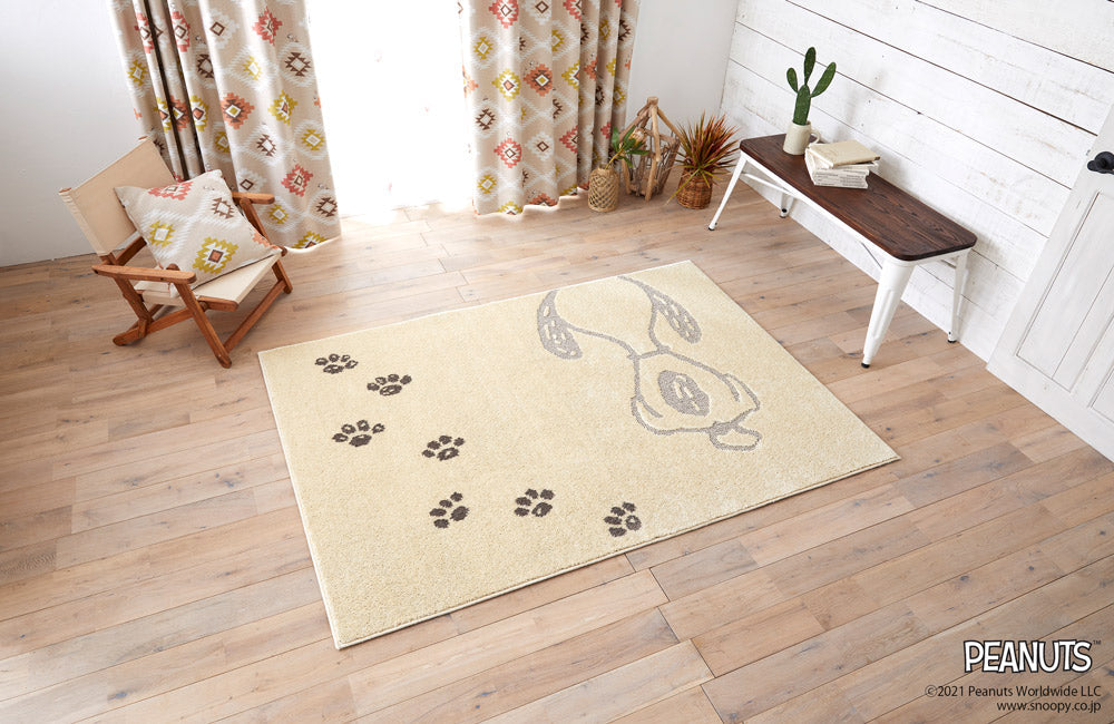 Pawprint RUG / ポウプリントラグ (#1 アイボリー)