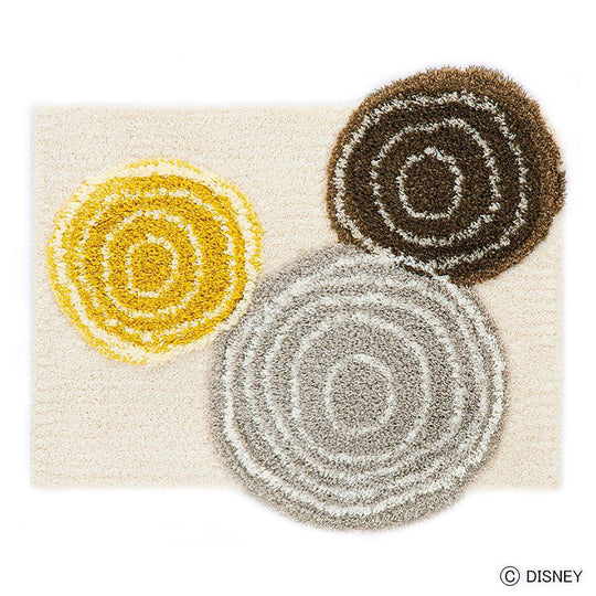 DMM-4025 (MICKEY / Ring MAT ミッキー / リングマット #2 ベージュ)