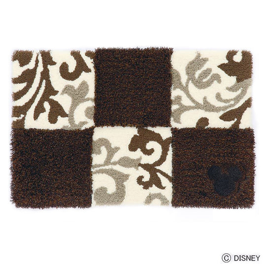 DMM-4027 (MICKEY / Checker board MAT ミッキー / チェッカーボードマット #8 ブラウン)