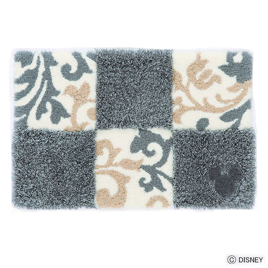 DMM-4027 (MICKEY / Checker board MAT ミッキー / チェッカーボードマット #9 グレー)