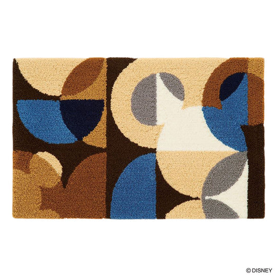 DMM-4041 (MICKEY / Semicircle MAT ミッキー / セミサークルマット #3 ブルー)