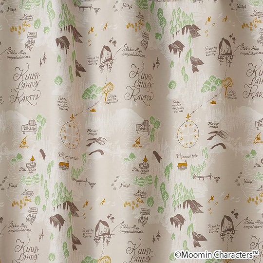 A-1020(ムーミン谷の地図/ムーミンダニノチズ)