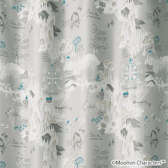 A-1021(ムーミン谷の地図/ムーミンダニノチズ)
