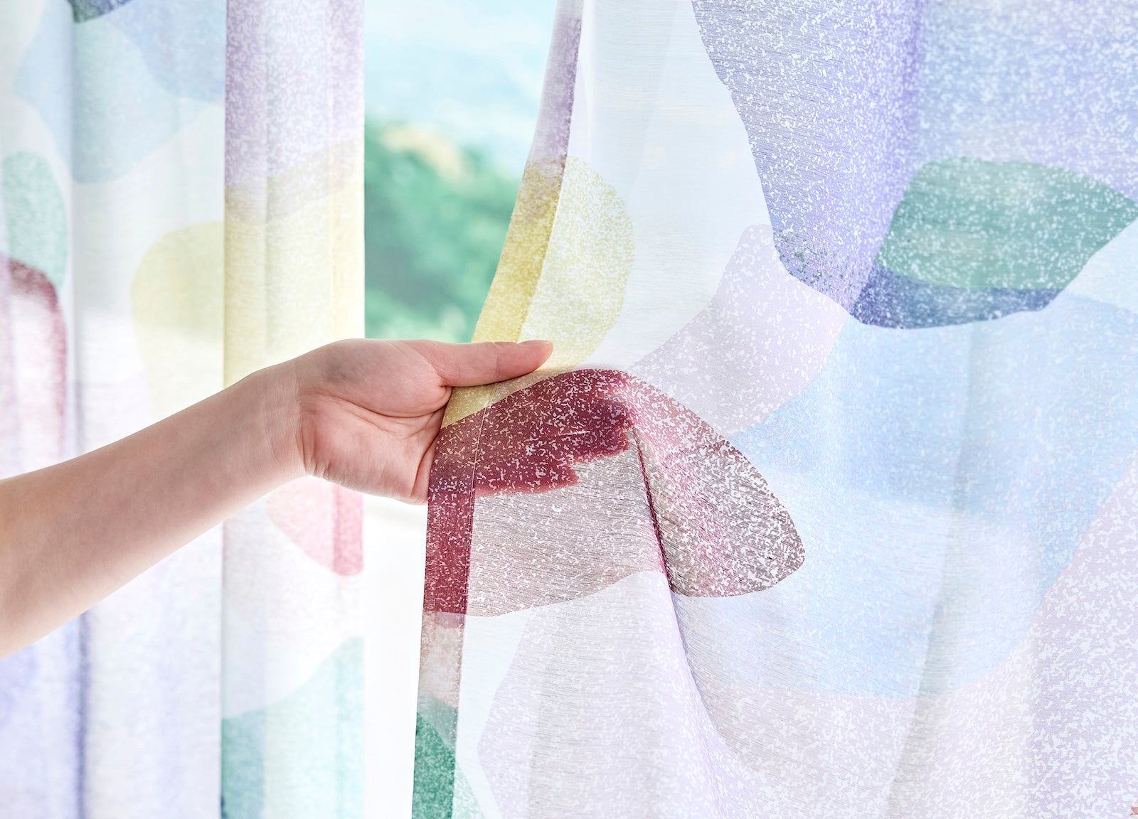 V-1396(SEA GLASS VOILE / シーグラスボイル)