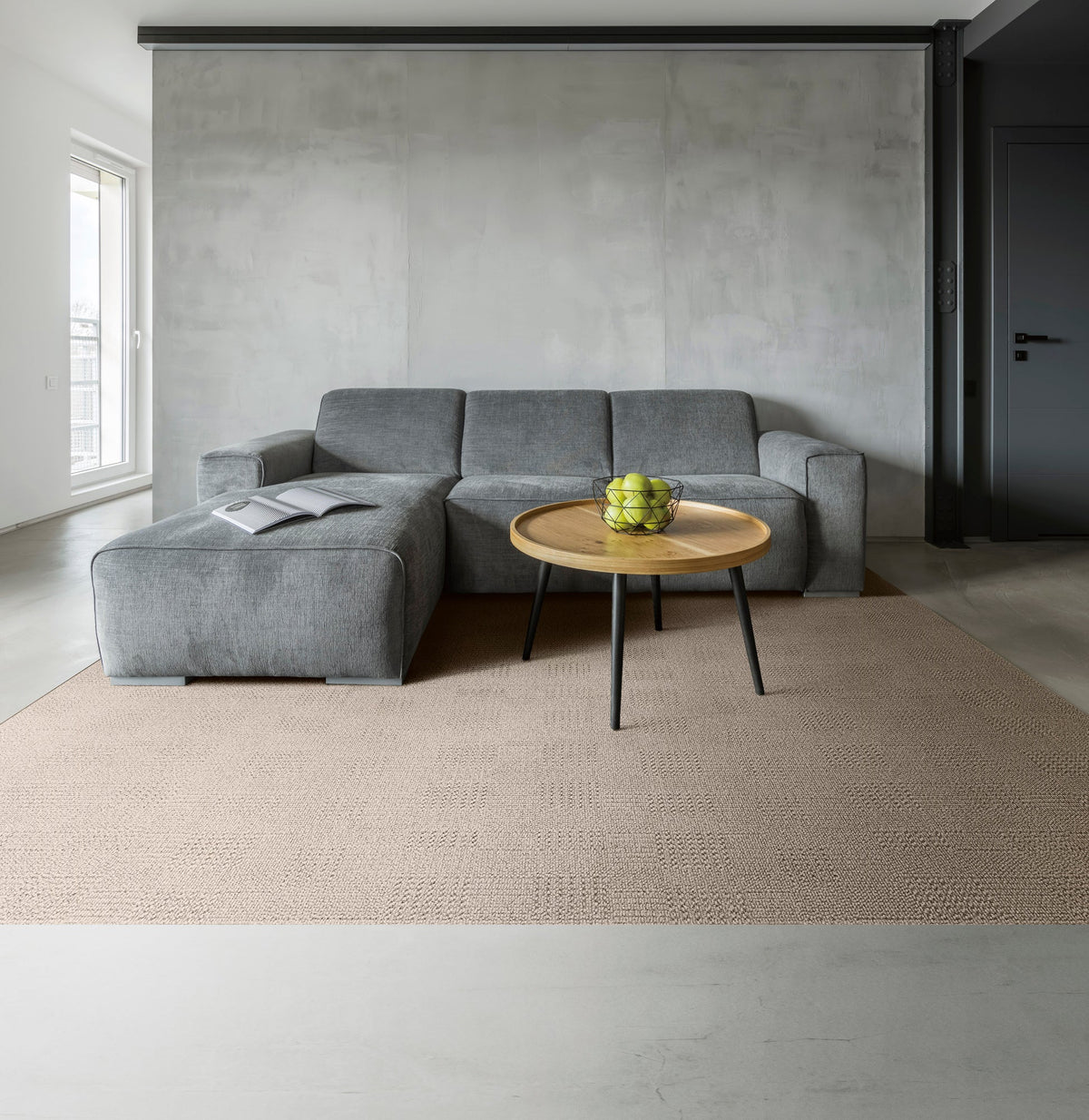 スミノエ　日本製　ウール100% ウールスコット　グレー WS-304(ウールスコット グレン WOOL SCOT GLEN)｜株式会社スミノエ